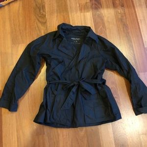 ALL SAINTS Black Coat sz UK 10